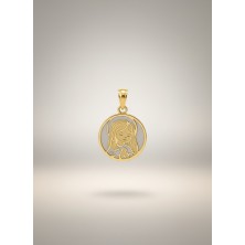 MEDALLA ORO AMARILLO Y NACAR