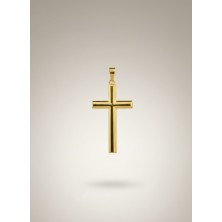 CRUZ DE ORO OVAL