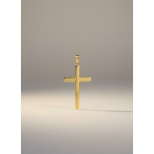 CRUZ DE ORO LISA 31 X18