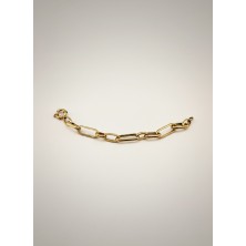 PULSERA ESLABÓN RECTANGULAR VERMEIL